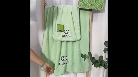 gucci hand towels|how to wear gucci shawl.